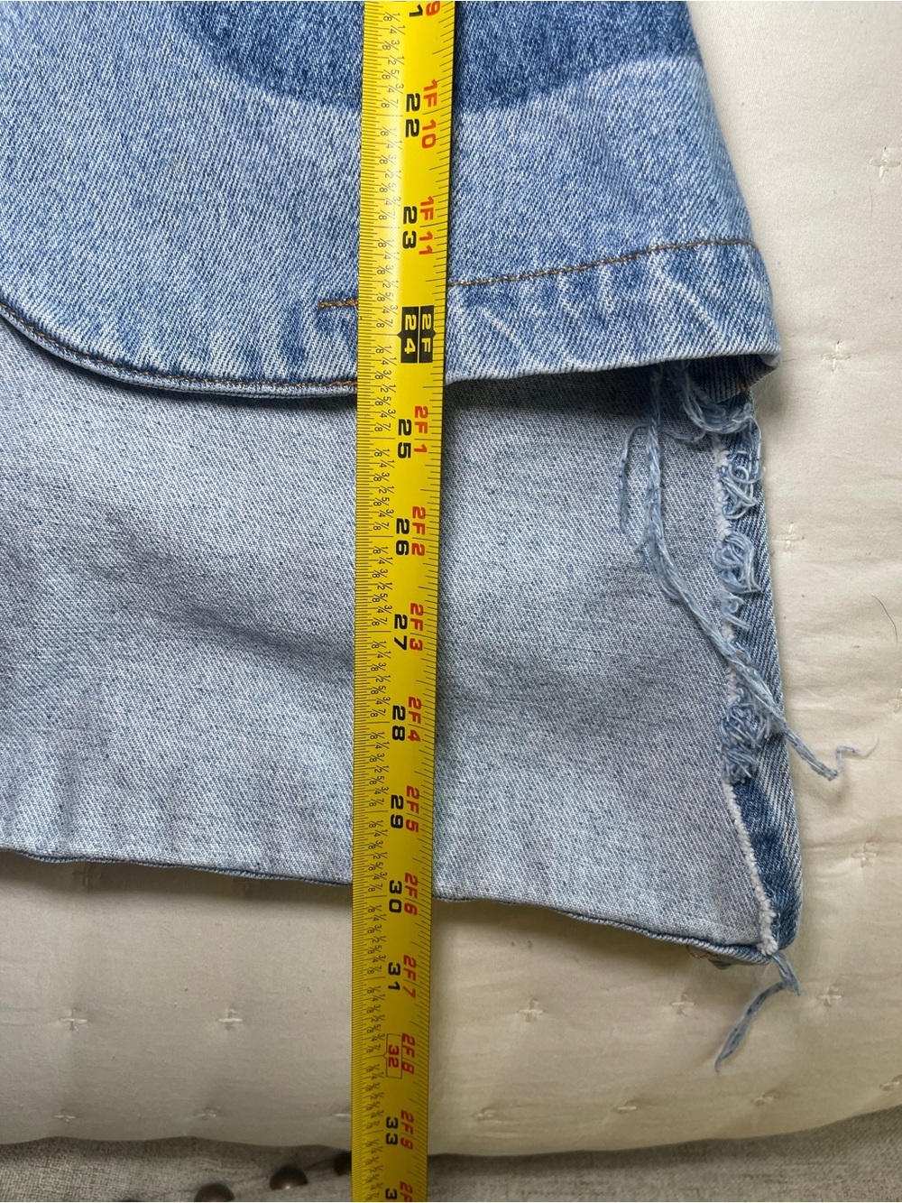 Rare Handmade Vintage Denim Jacket Women's
Small | One-of-a-Kind | 100% Cotton - Picture 8 of 9